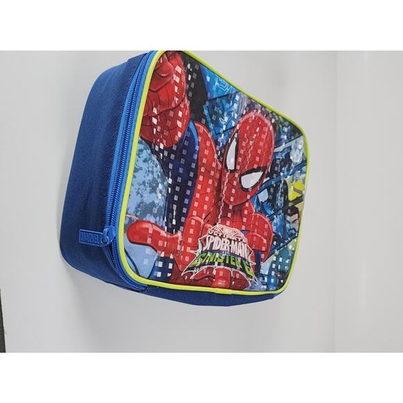 Marvel Ultimate Spider-Man vs Sinister 6 Easy Clean Insulated Zip Lunchbox - Picture 8 of 10